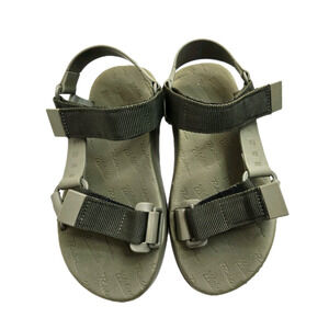 Melissa Papete Rider Sandal Moss Green Women's Size 7 EUC